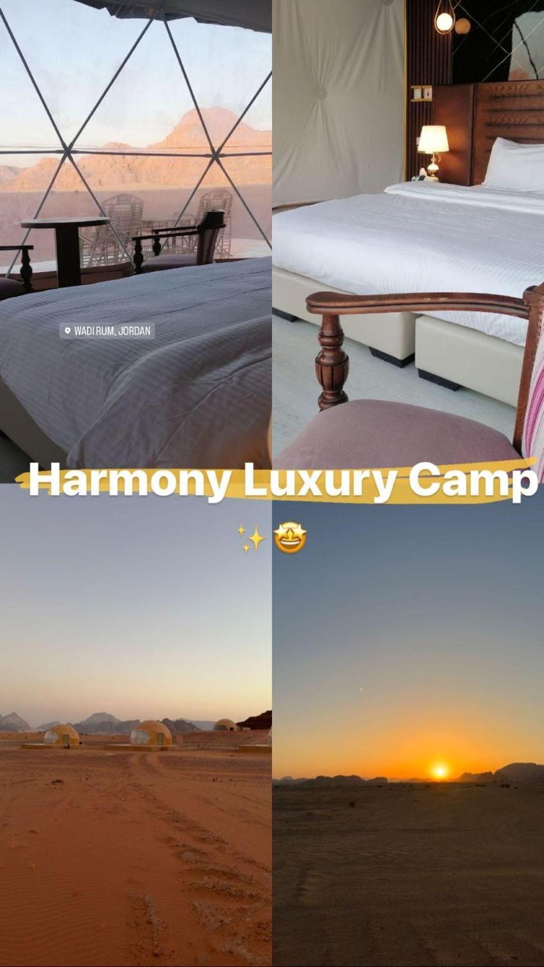 Harmony Luxury Camp Hotel Wadi Rum Ngoại thất bức ảnh